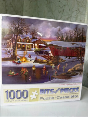 Bits and Pieces An Old Fashioned Christmas 1000-Piece Puzzle